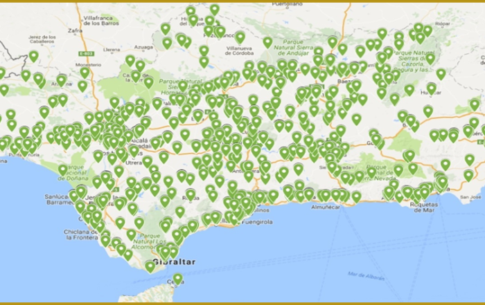Mapa TiendasFAEL