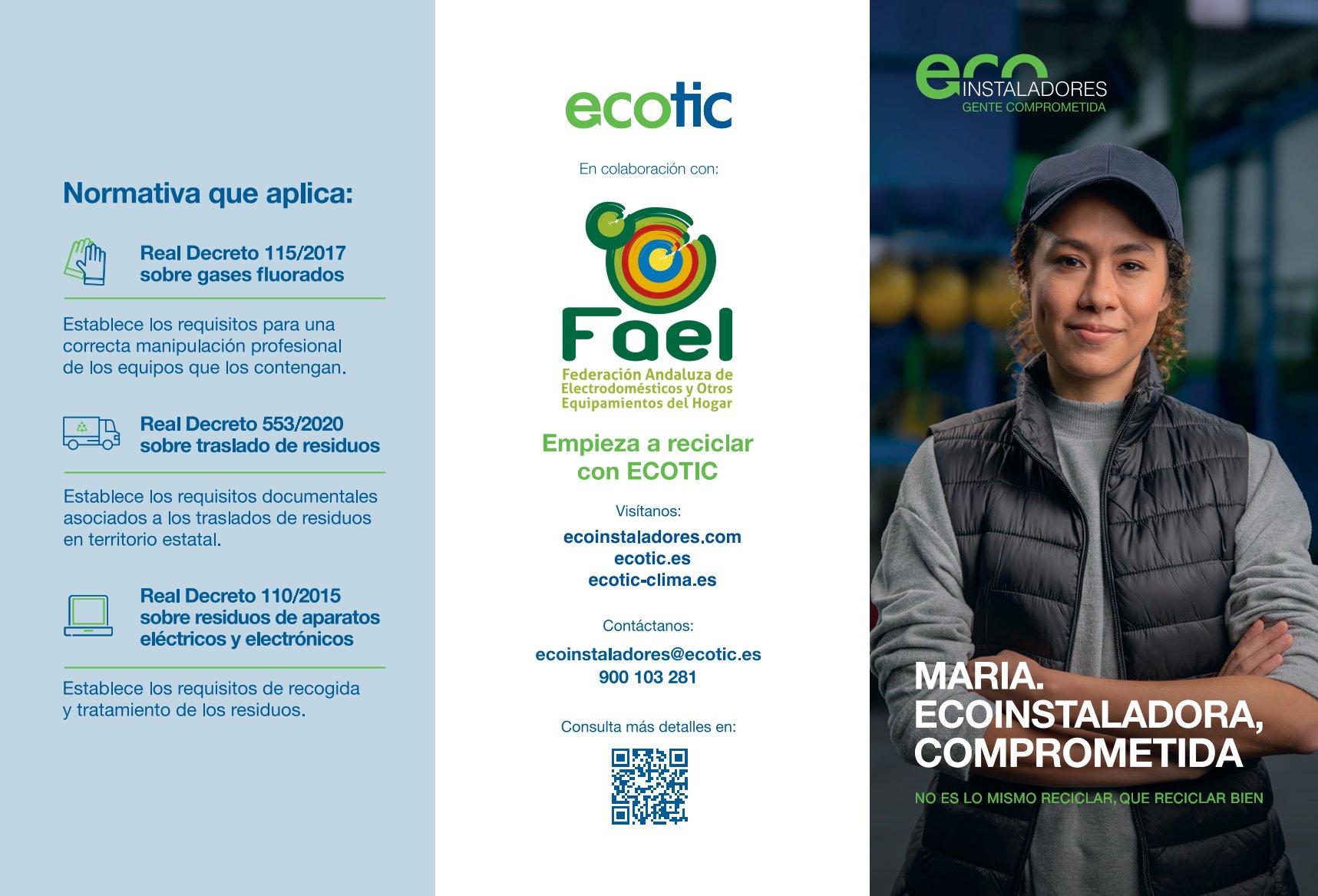 FAEL/AAEL y Fundación ECOTIC Clima ponen en marcha la 2ª edición del “Programa ECO-INSTALADORES”